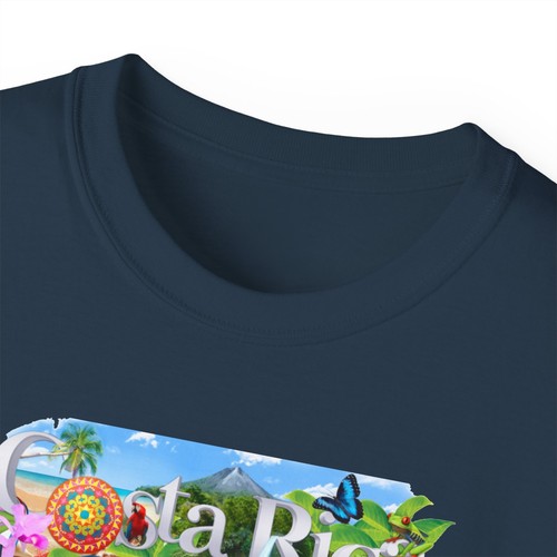 Costa Rica Tropical Vibes T-Shirt, Beach Days Tee, Summer Style, Vacation Shirt, - Picture 27 of 37