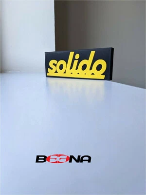 SOLIDO logo display Beena Studio