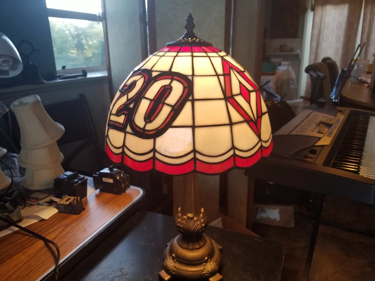 The memory company tiffany sale stained glass table lamp