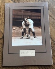 Charles Chas Gehringer, HOF 1949, Signed Cut Card & Framed Photo, Detroit Tigers