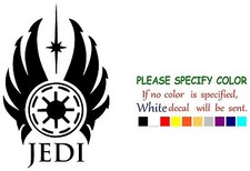 STAR WARS JEDI ORDER Graphic Die Cut decal sticker Car Truck Boat Window 7"