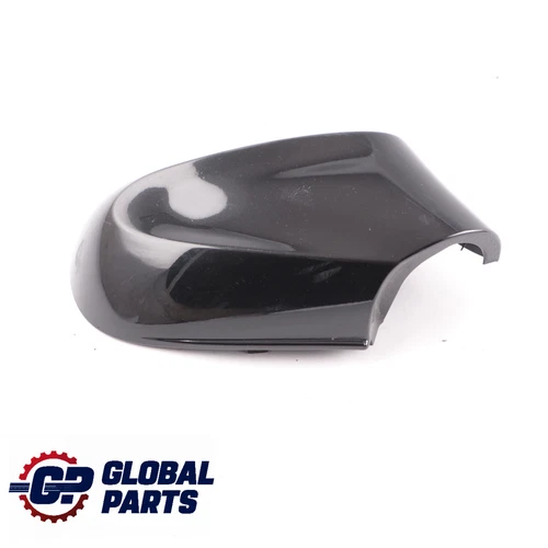 Wing Mirror Cover BMW E81 E87 LCI Right O/S Casing Cap Black Sapphire - 475 