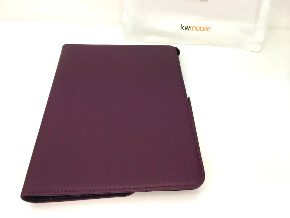 Funda kwmobile 360° para Samsung Galaxy Tab 3 10.1 Funda con Soporte - Violeta Foto 2 de 4