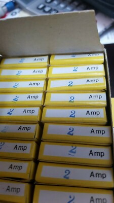 Fusibles AGC 250V 1,0A RON-SHA - Paquet De 5, Neufs, Fabriqués Aux États-Unis