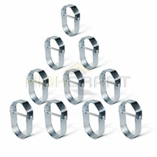 Highcraft 1/2--1-1/2 in. Clevis Hanger,Standard Electro Galvanized Steel(Set 10)