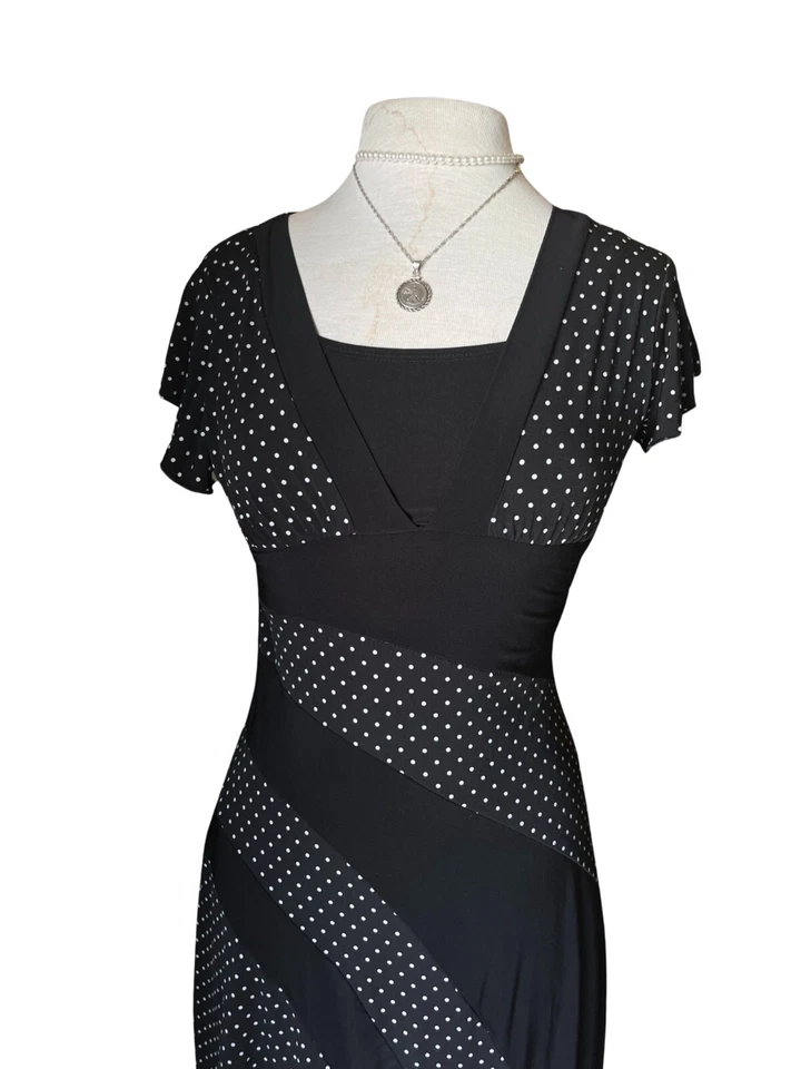 Vestido Vintage My Michelle Vintage Y2K Dobladillo Asimétrico Foto 3 de 4