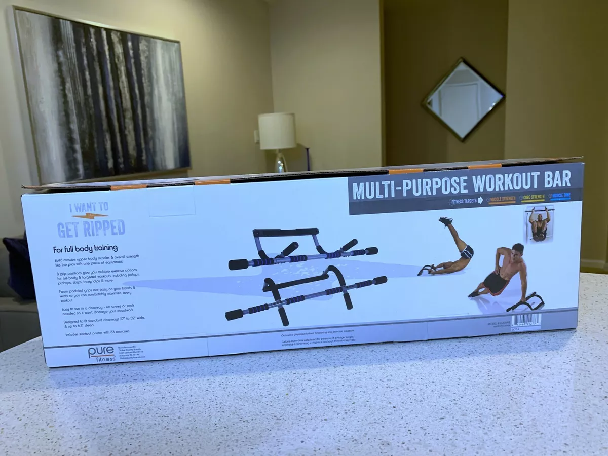 Pure Fitness Pure Fitness Multi Purpose Doorway Pull Up Bar