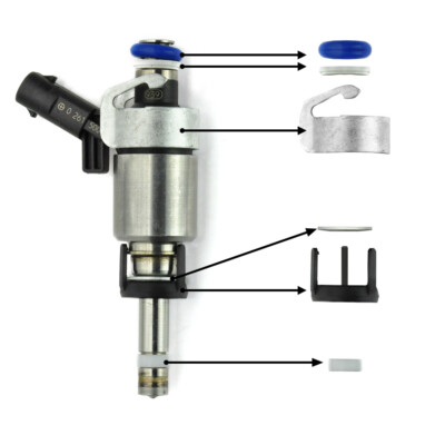 4 X Fuel Injector O-ring Seals Repair Kits Fit AUDI A3 A4 A5 A7 Jetta GLI GTI