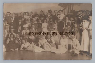 Carnival Rumpenball 1910s - Photographer Jantsch Berlin-Schöneberg - Old Photo