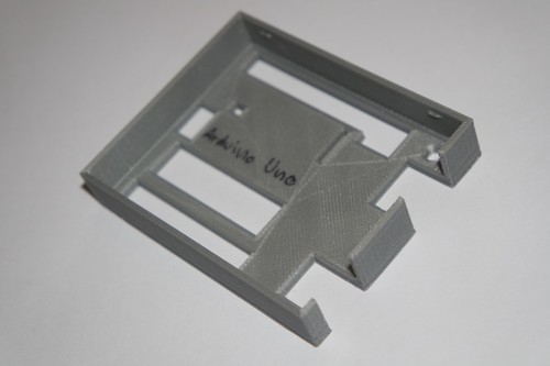 Case / Gehäuse grau silbergrau für Arduino UNO R3 - Bild 2 von 6