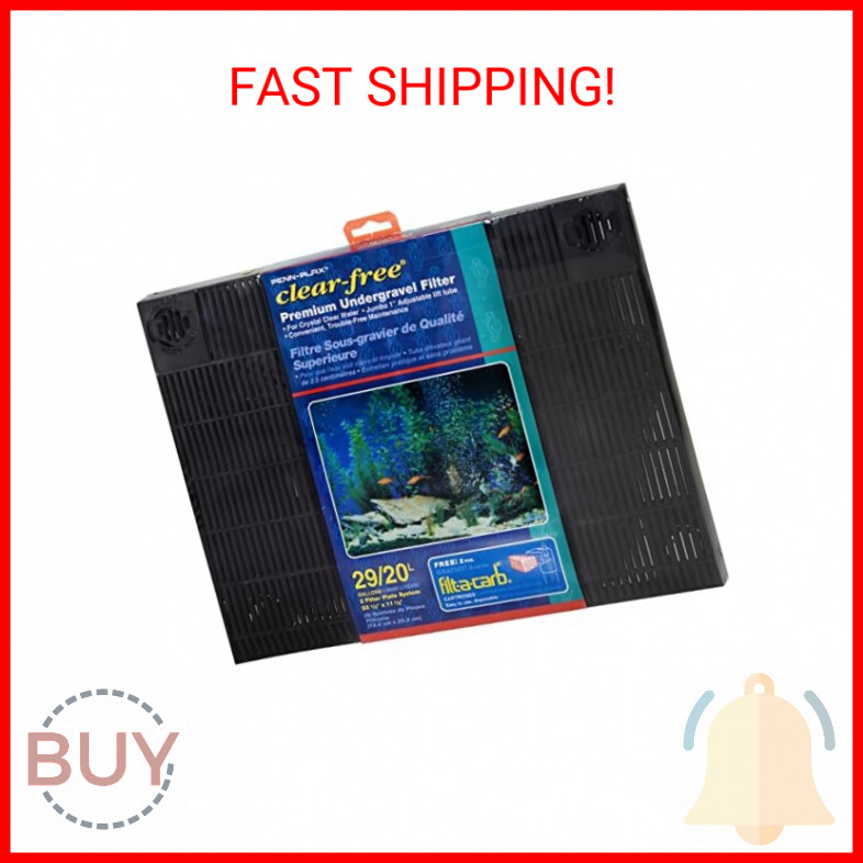 Penn Plax Undergravel Filter Tubes 40 Gallon Fish Tank Lid Penn