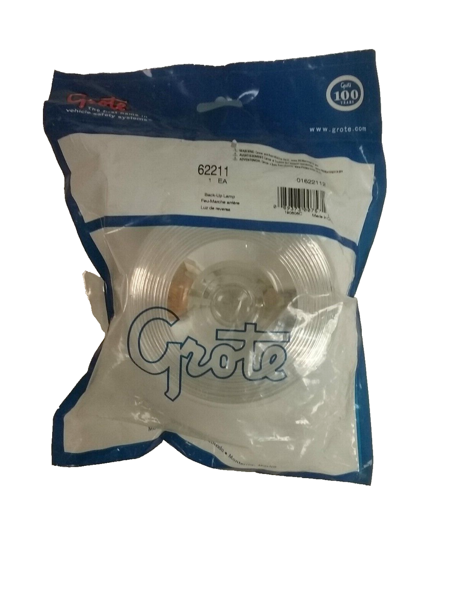GRO 62211 GROTE BACK UP LAMP | eBay