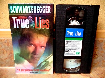 TRUE LIES (VHS 1999) Arnold Schwarzenegger, Jamie Lee Curtis, Tom ...