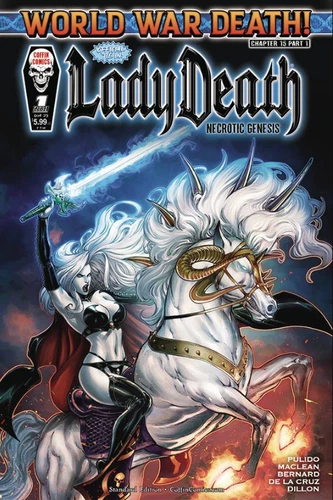 Lady Death: Necrotic Genesis #1 -- Cover: Diego Bernard