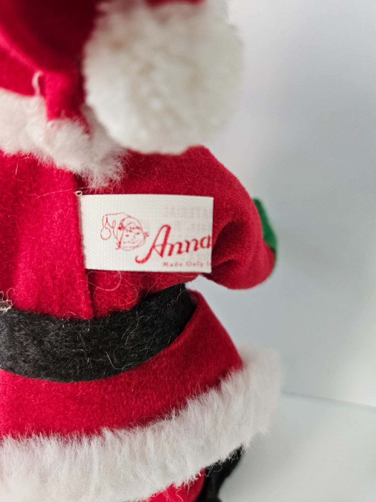 Vintage 1963 Annalee Santa Claus With Reindeer 8 1/2 " Tall