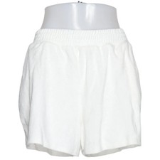 Lager 157, Shorts, Größe: XL, Weiß, Einfarbig, Frottee, Damen #4bO