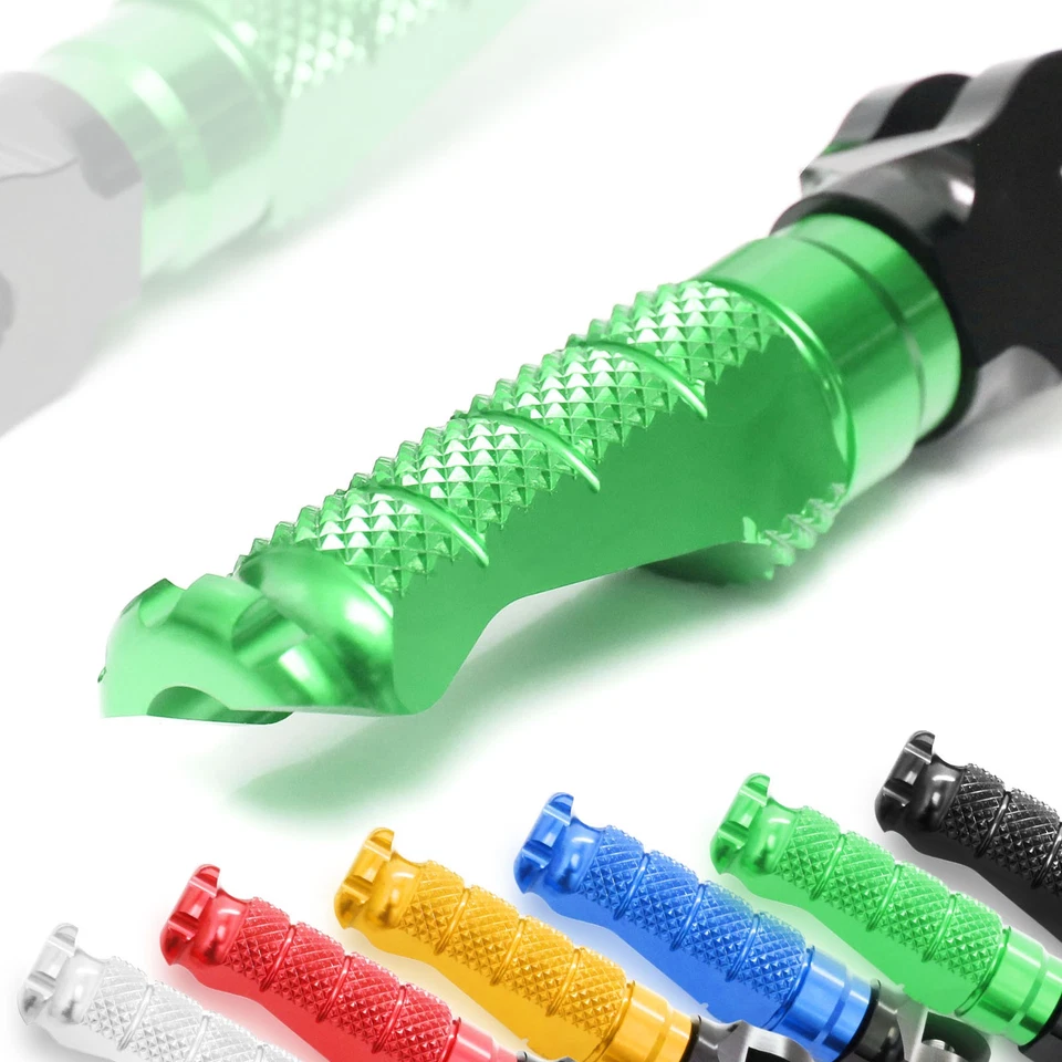 R-FIGHT Green Front Foot Pegs For Ducati Scrambler 1100 18 19 Foto 2 de 4