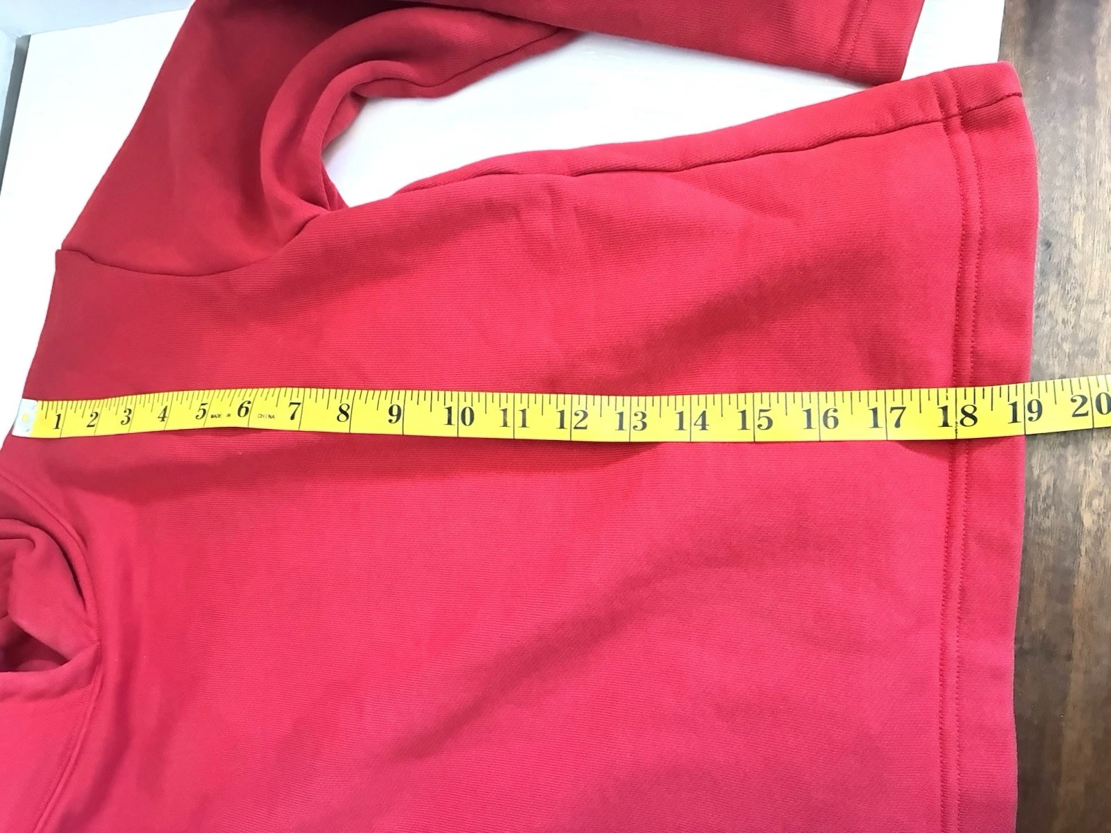 Balenciaga Maglione Donna Cropped Felpa con Cappuccio Rosso Taglia S