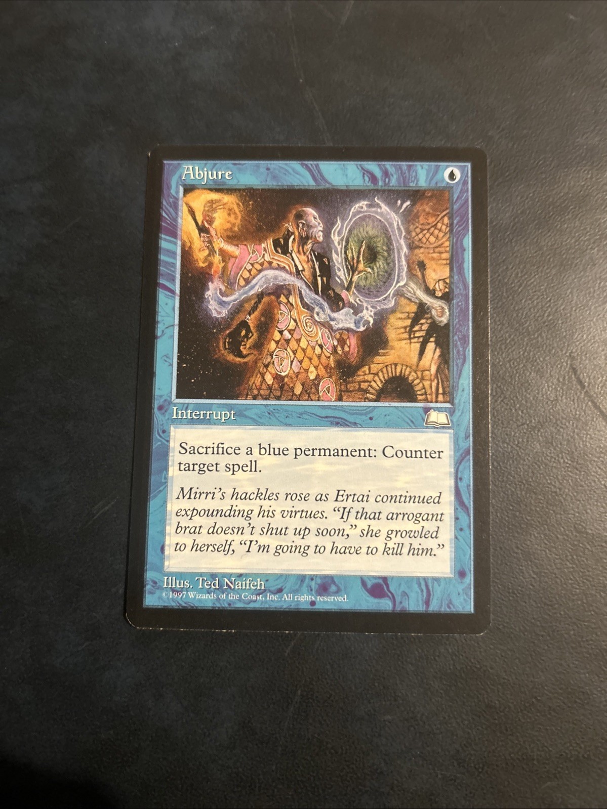 Abjure ~ Weatherlight Excellent Magic MTG 1997