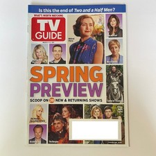 TV Guide March 7 - 13 2011 Alison Janney Bethenny Frankel Charlie Sheen Magazine