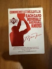 Upper Deck Diamond Stars Michael Jordan 23KT Gold Serial Numbered Card