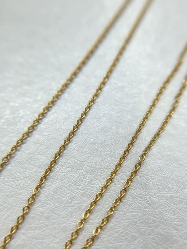 Tiffany Co Elsa Peretti Bean Halskette 18K Gelbgold feiner Schmuck - Bild 10 von 12