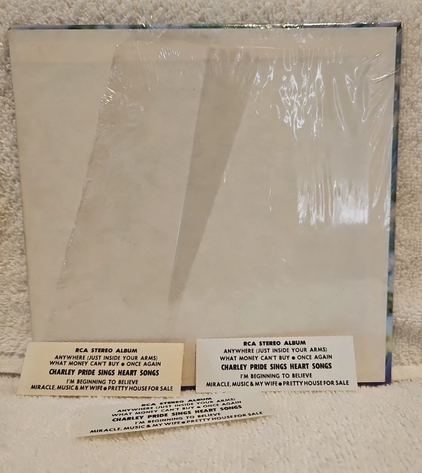 Charley Pride Sings Heart Songs - 11972 RCA Victor 7" 33 RPM EP Mini Album NM Foto 2 de 4