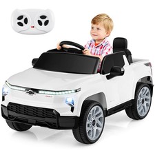 Ride on Car 12V Licensed Chevrolet Truck Kids  Electric Vehicles Gift for 3 