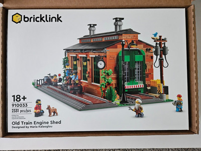 LEGO Bricklink 910033 Old Train Engine Shed Designer Program NEW & SEALED SET