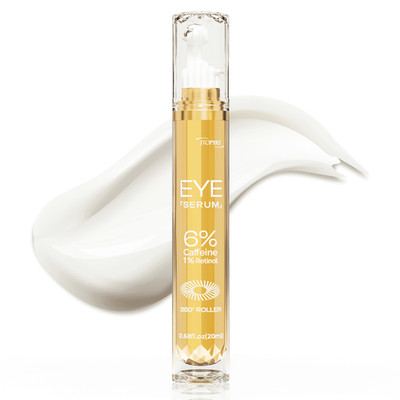 Jtopyrt Eye Cream for Dark Circles and Puffiness 6% Caffeine 1% Retinol 0.68 oz