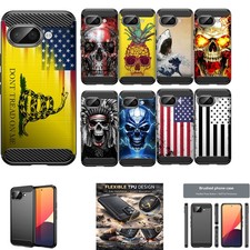 Case For Google Pixel 9A Flex TPU Fiber SET3 Slim Black Cover