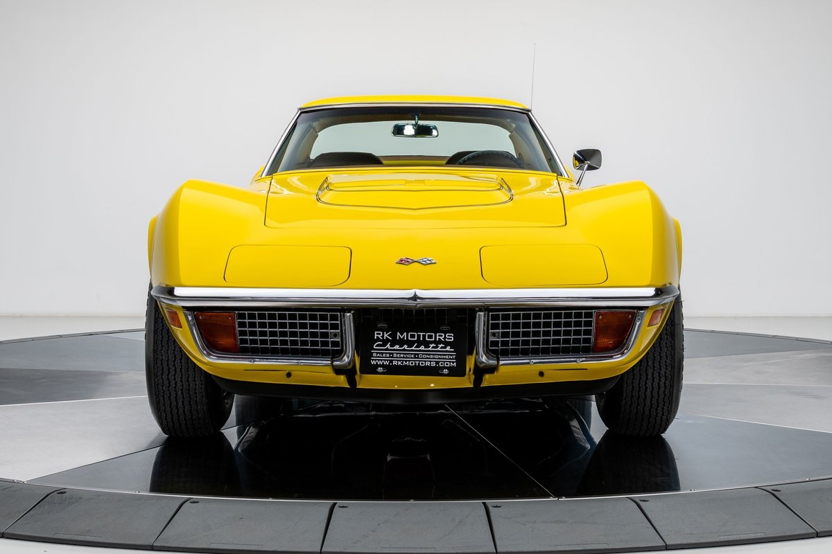 1972 Sunflower Yellow Chevrolet Corvette   | C3 Corvette Photo 10