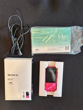 SONY NW-S14 Walkman 8GB MP3 Bluetooth Portable Audio Player Vivid Pink Tested