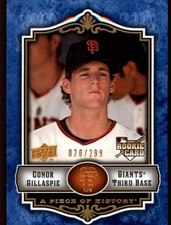 2009 Upper Deck A Piece of History Baseball 