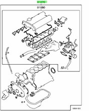 Gasket Kit, Engine Overhaul For: Mitsubishi Lancer Evo 4 5 6 7 8 CP9A CT9A