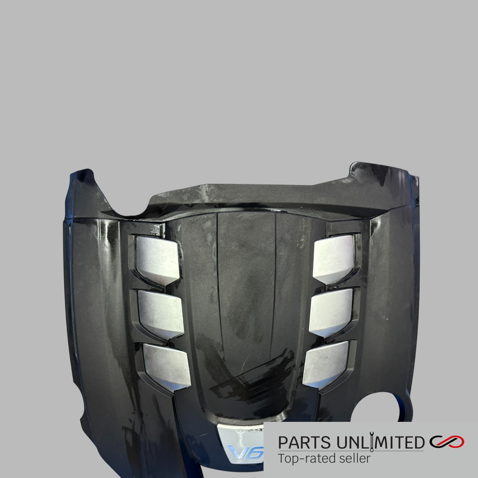 14-17 Maserati Ghibli OEM top engine motor cover shield guard panel trim -Base