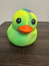 Sunny Days Jumbo Squeezy Duck Rainbow Tye Die