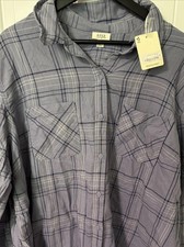 A.n.a. 2X Button Up Plaid Long Sleeve