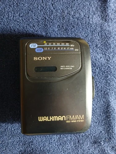 Sony Walkman Vintage TV/FM/AM Cassette Tape Player