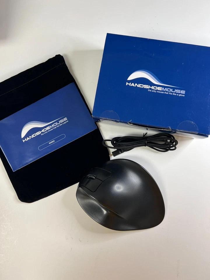 Handschuh Maus Rechtshand Med. Wired - Ergonomic Light Click