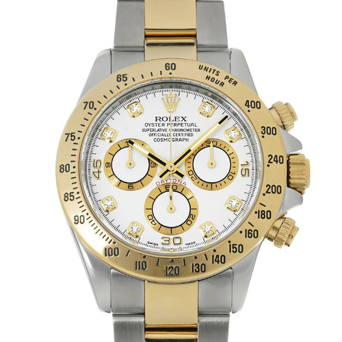 ROLEX Cosmograph Daytona 116523G White Men's Used Watch #51212