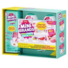 Mini Brands Fill the Fridge S1 Playset with 3 Capsules