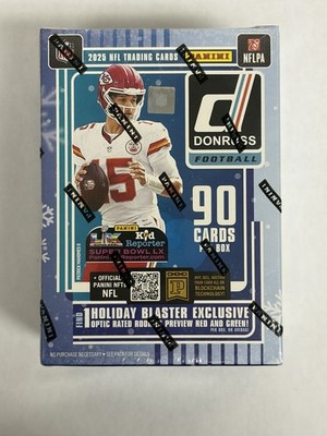 2025 Panini Donruss Football Holiday Blaster Box - Factory Sealed