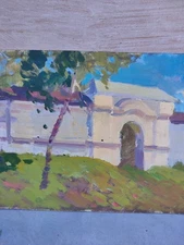 Картина  .  Картина Книшевський  В . Квіти під вікном .