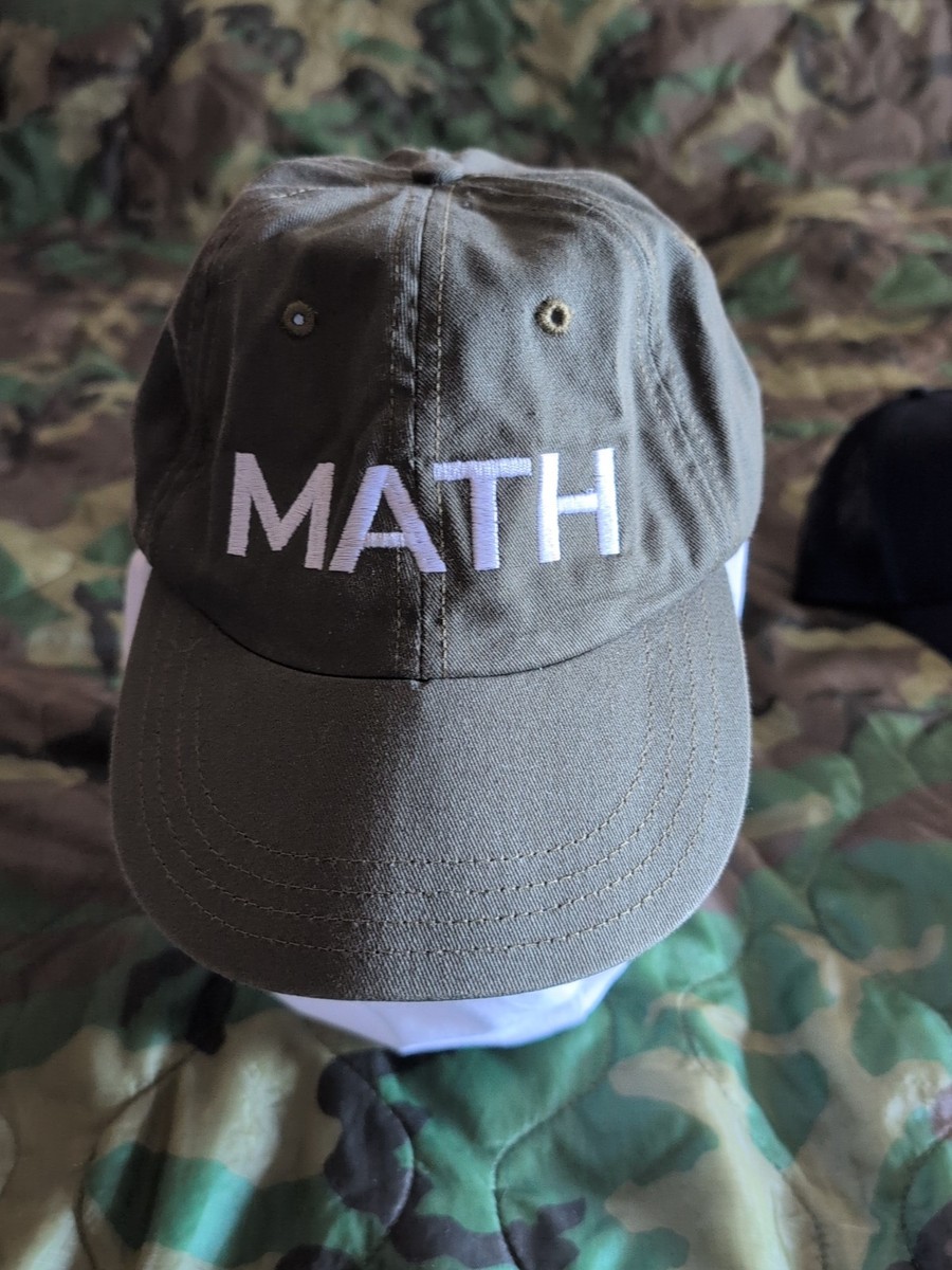 Andrew Yang MATH Green Marijuana Hat Cap Adjustable Presidential