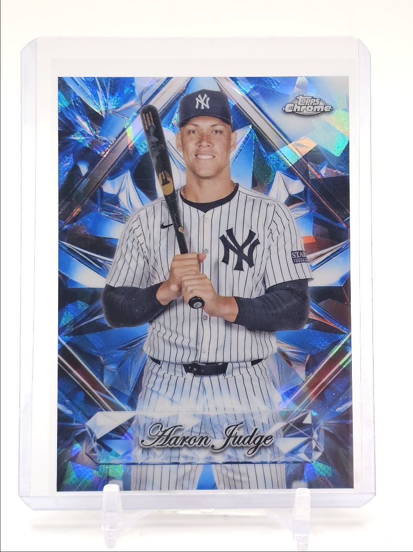 AARON JUDGE 2025 TOPPS CHROME SAPPHIRE SELECTIONS REFRACTOR BUYBACK Q4078