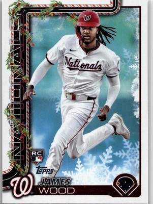 2025 Topps Holiday #H94 James Wood