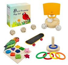 Bird Toys For Parakeets, 5pcs Parrot Toys Set