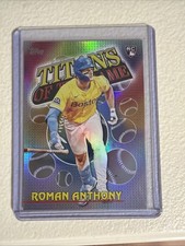 2026 Topps Series 1 - Titans of the Game Roman Anthony #TOG-9 (RC)