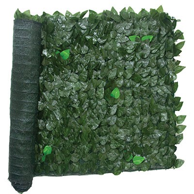 Siepe Artificiale Lauro Sempreverde per Balcone 10mt - Schermo Privacy